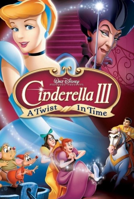 affiche poster sortilege cendrillon cinderella twist time disney toon