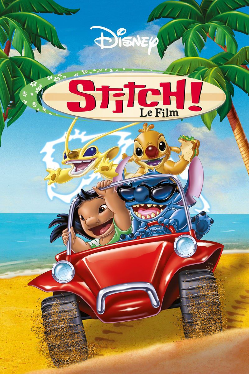 affiche poster stitch film movie disney