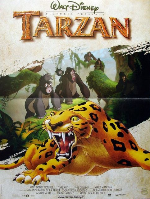 Tarzan - Photos et affiches. 2 Affiche Tarzan Disney Poster