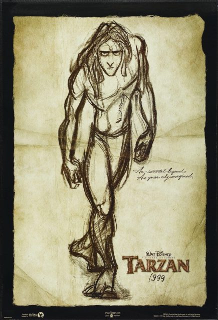 Tarzan - Photos et affiches. 8 Affiche Tarzan Disney Poster
