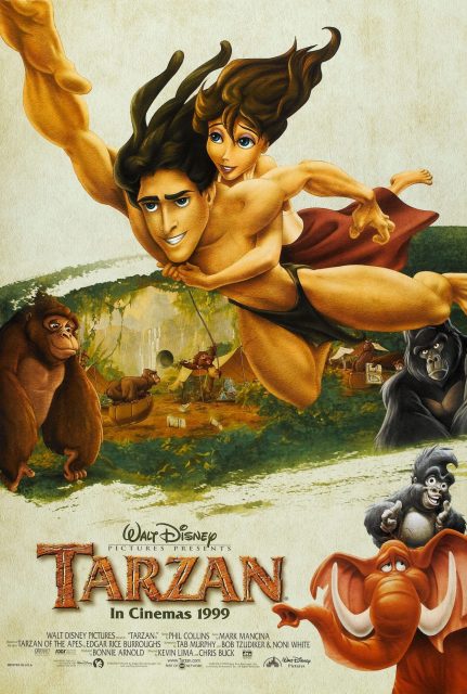 Tarzan - Photos et affiches. 7 Affiche Tarzan Disney Poster