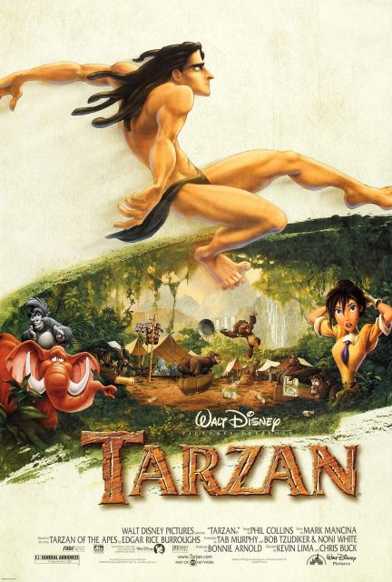 Tarzan - Photos et affiches. 9 Affiche Tarzan Disney Poster
