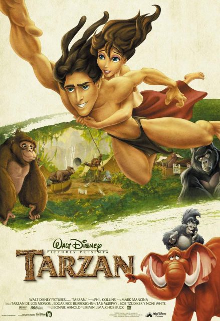 Tarzan - Photos et affiches. 14 Affiche Tarzan Disney Poster