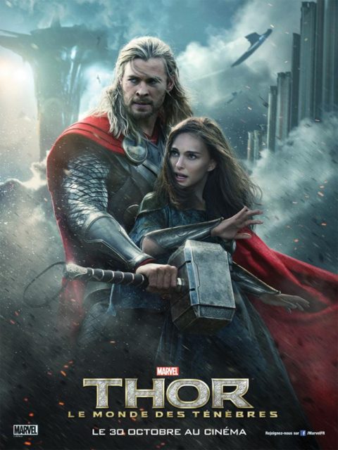 Thor : le monde des ténèbres. 1 Affiche Poster de Thor : le monde des ténèbres Dark World avec Chris Hemsworth Natalie Portman et Tom Hiddleston 2013