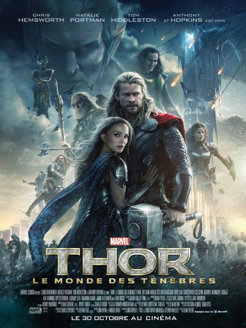Thor : le monde des ténèbres - Photos et affiches. 1 Affiche Poster Thor Monde Ténèbres Dark World DIsney marvel