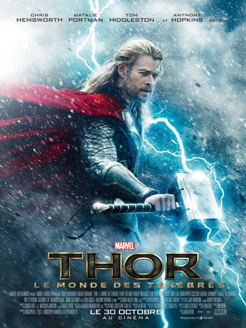 Thor : le monde des ténèbres - Photos et affiches. 2 Affiche Poster Thor Monde Ténèbres Dark World DIsney marvel
