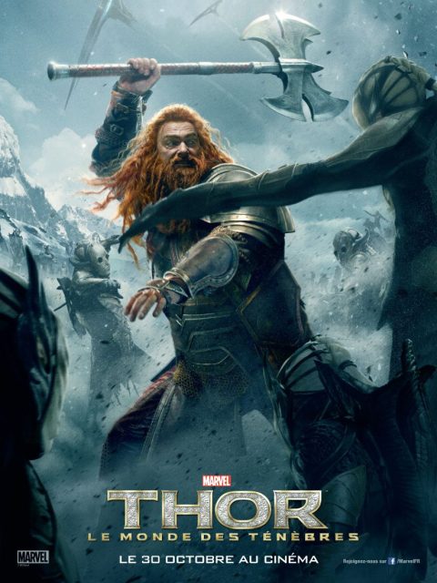 Thor : le monde des ténèbres - Photos et affiches. 5 Affiche Poster Thor Monde Ténèbres Dark World DIsney marvel