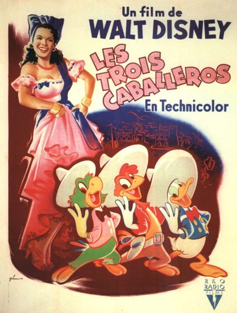 Les trois caballeros - Photos et affiches. 1 Affiche Les trois caballeros Disney Poster Three