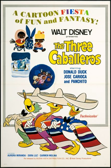 Les trois caballeros - Photos et affiches. 7 Affiche Les trois caballeros Disney Poster Three