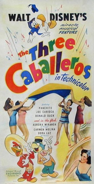 Les trois caballeros - Photos et affiches. 6 Affiche Les trois caballeros Disney Poster Three