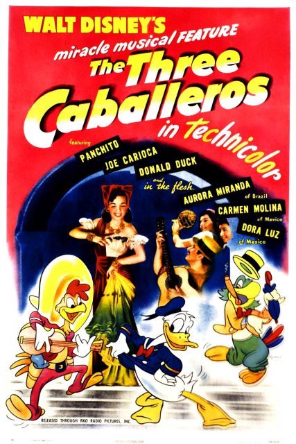 Les trois caballeros - Photos et affiches. 8 Affiche Les trois caballeros Disney Poster Three