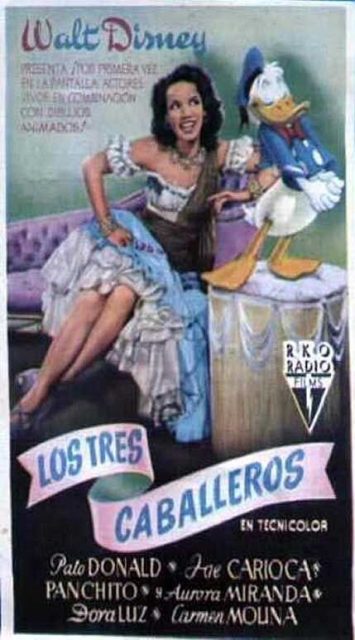 Les trois caballeros - Photos et affiches. 10 Affiche Les trois caballeros Disney Poster Three