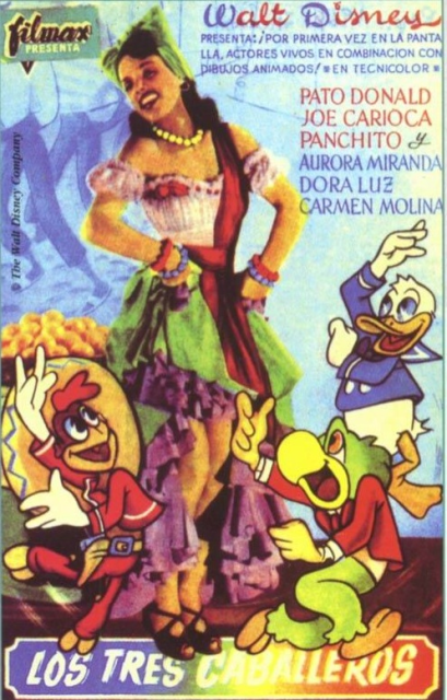 Les trois caballeros - Photos et affiches. 9 Affiche Les trois caballeros Disney Poster Three