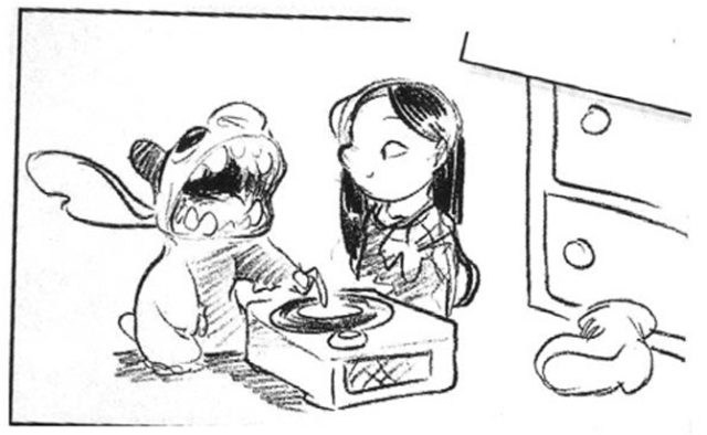 Lilo & Stitch - Photos et affiches. 63 Artwork Concept art Lilo & Stitch Disney