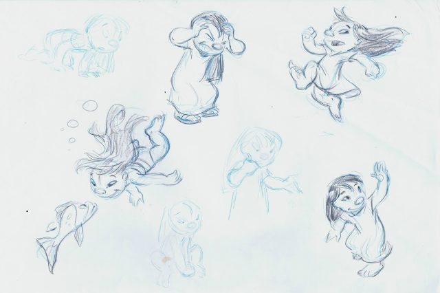 Lilo & Stitch - Photos et affiches. 62 Artwork Concept art Lilo & Stitch Disney