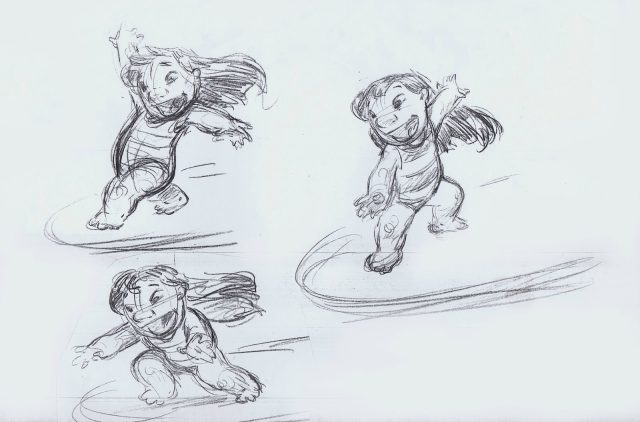Lilo & Stitch - Photos et affiches. 61 Artwork Concept art Lilo & Stitch Disney