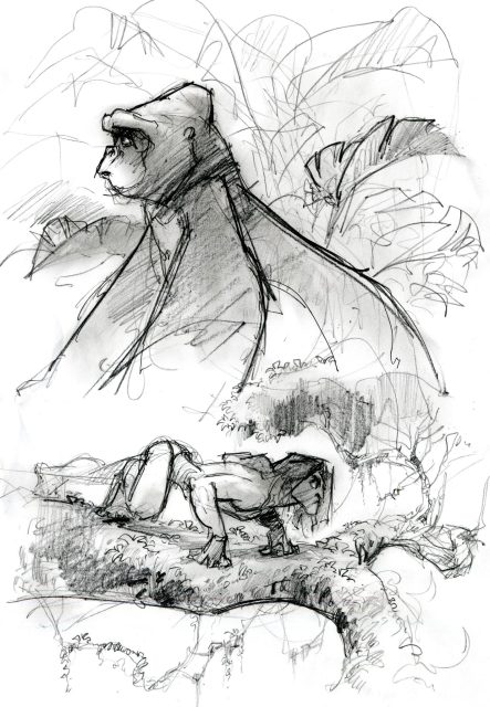 Tarzan - Photos et affiches. 37 Artwork Concept art Tarzan Disney