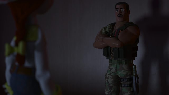 Commando Carl - Personnage - Toy Story : Angoisse au motel. 3 commando carl personnage character toy story angoisse motel terror disney pixar