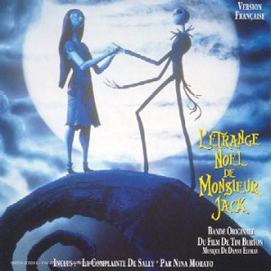 La bande originale de L'étrange Noël de Monsieur Jack. 1 etrange noel monsieur jack nightmare before christmas Disney bande originale soundtrack album