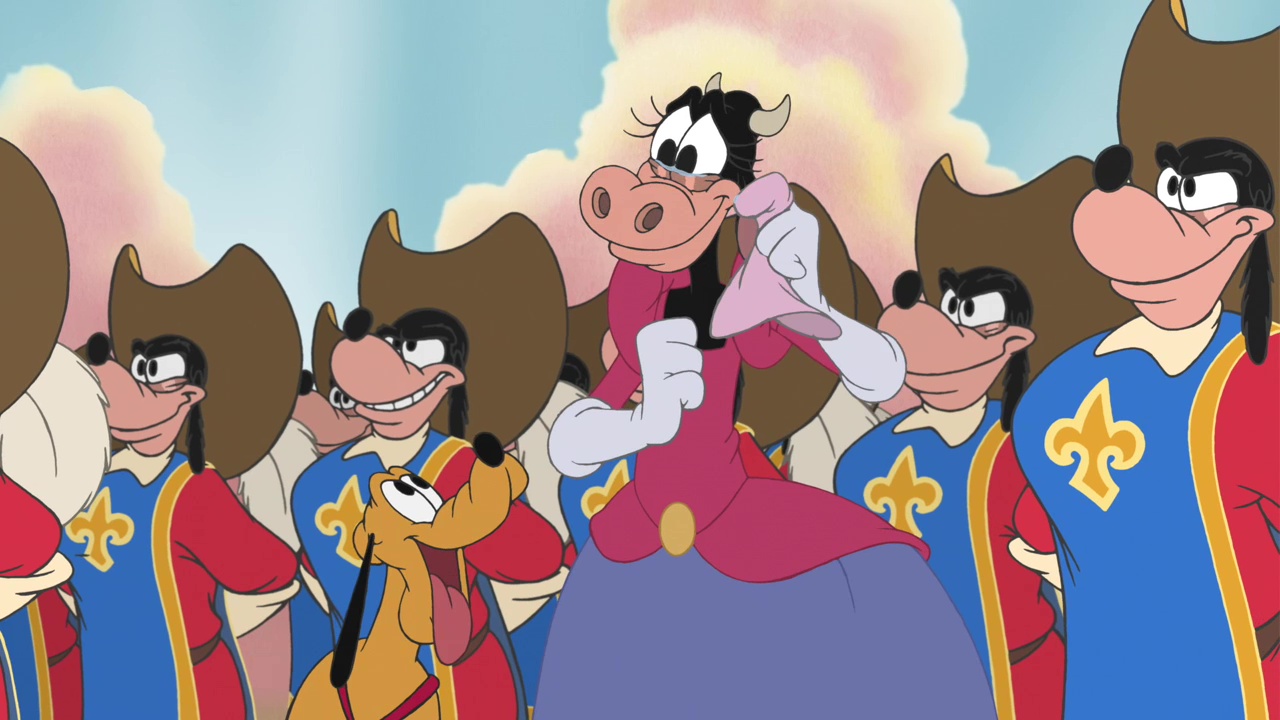 image Mickey Donald Goofy dingo trois mousquetaires Three Musketeers disney