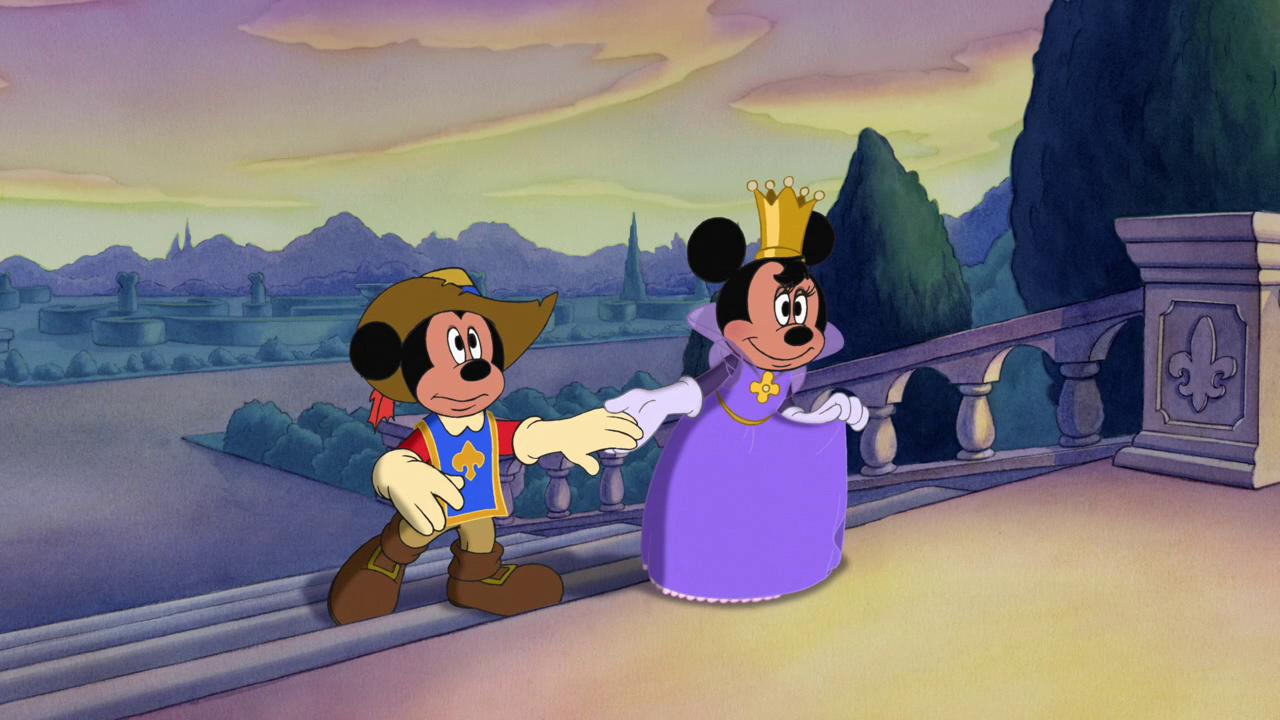 image Mickey Donald Goofy dingo trois mousquetaires Three Musketeers disney