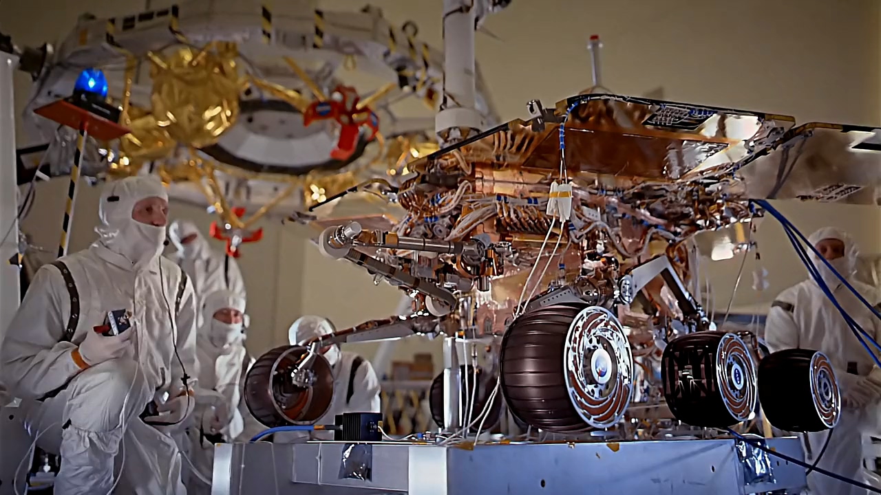 image objectif mars roving disney