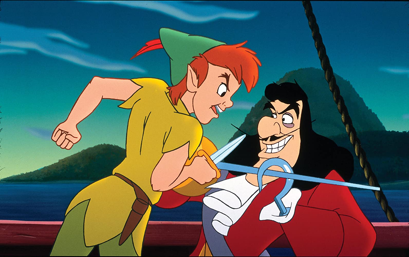 image peter pan 2 retour return pays imaginaire never land disney