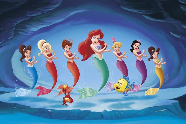 image secret petite sirène little mermaid ariel beginning disney