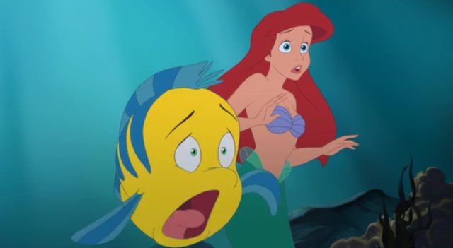 image secret petite sirène little mermaid ariel beginning disney