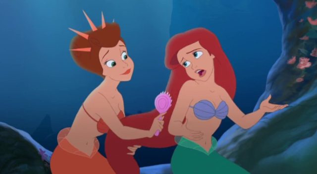 image secret petite sirène little mermaid ariel beginning disney