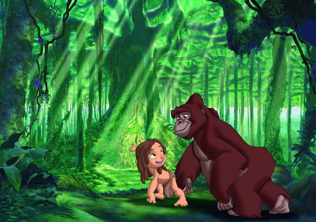 image tarzan 2 enfance héros disney