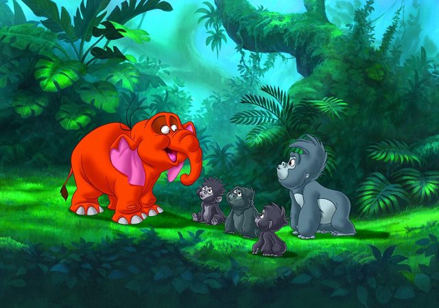 image tarzan 2 enfance héros disney
