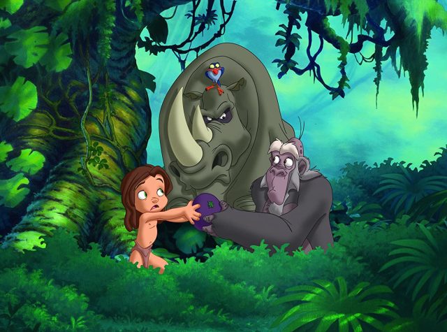 image tarzan 2 enfance héros disney