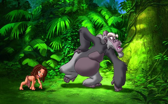 image tarzan 2 enfance héros disney