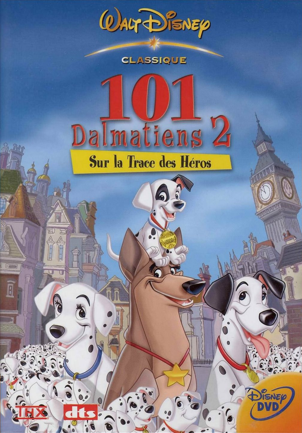 affiche poster 101 dalmatiens dalmatians 2 trace héros patch london adventure disney