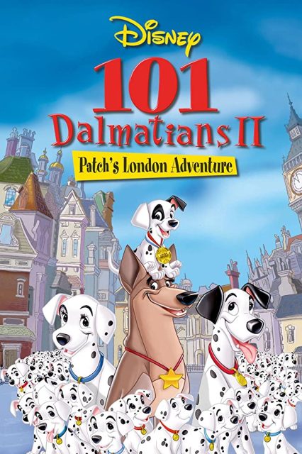 affiche poster 101 dalmatiens dalmatians 2 trace héros patch london adventure disney