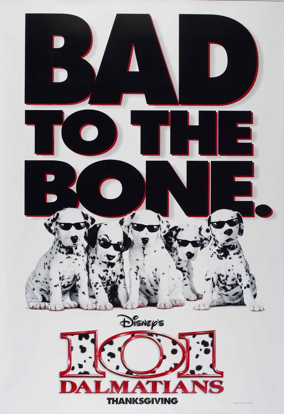 Affiche poster 101 dalmatiens film disney