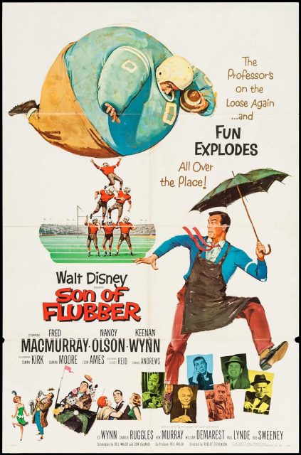Affiche poster après lui déluge son flubber disney