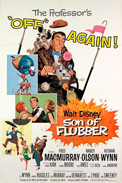 Affiche poster après lui déluge son flubber disney