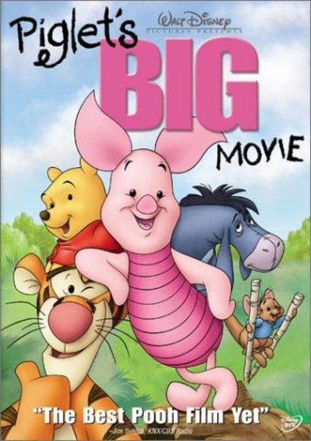 affiche aventures porcinet piglet big movie disney