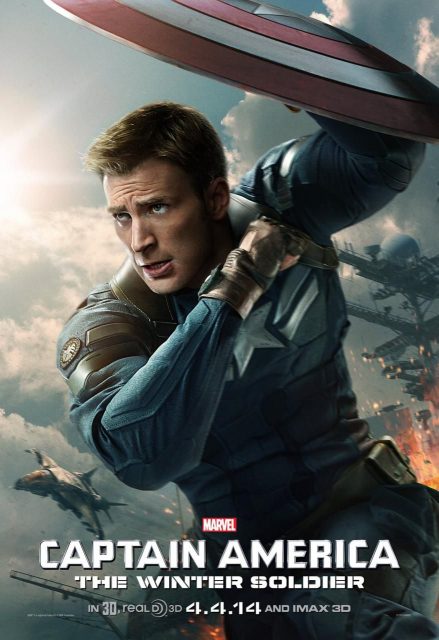 Captain America : le soldat de l'hiver - Photos et affiches. 22 Affiche Poster Captain America Soldat Hiver Winter Soldier Disney Marvel