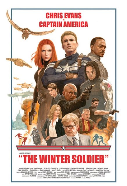 Captain America : le soldat de l'hiver - Photos et affiches. 21 Affiche Poster Captain America Soldat Hiver Winter Soldier Disney Marvel