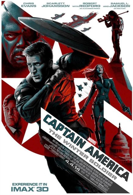 Captain America : le soldat de l'hiver - Photos et affiches. 20 Affiche Poster Captain America Soldat Hiver Winter Soldier Disney Marvel