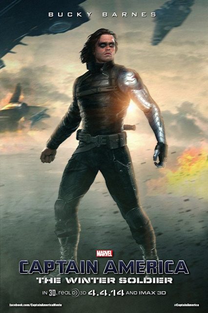 Captain America : le soldat de l'hiver - Photos et affiches. 33 Affiche Poster Captain America Soldat Hiver Winter Soldier Disney Marvel