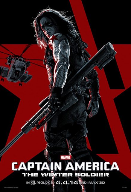 Captain America : le soldat de l'hiver - Photos et affiches. 27 Affiche Poster Captain America Soldat Hiver Winter Soldier Disney Marvel