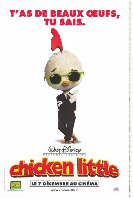 Chicken Little - Photos et affiches. 3 affiche poster chicken little