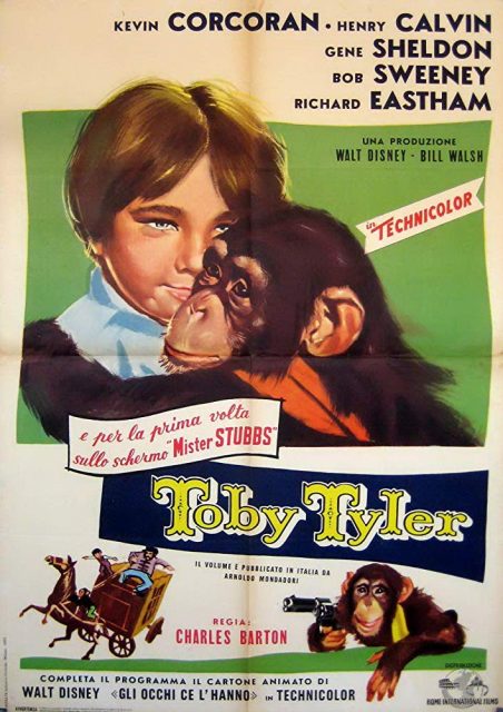 Affiche Poster clown enfant toby tyler disney
