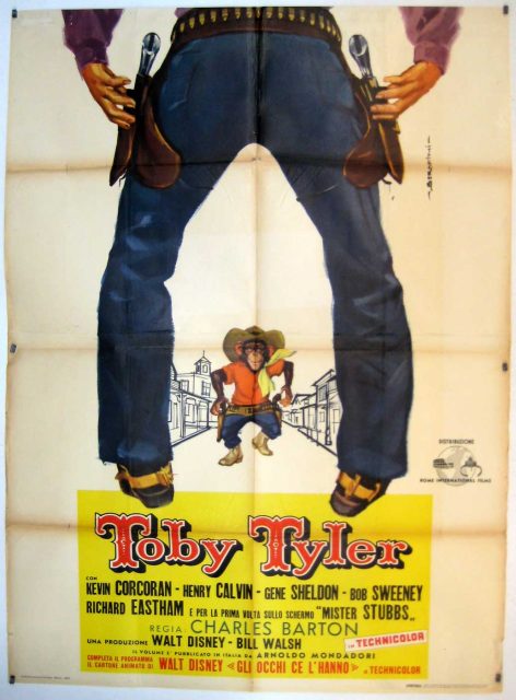 Affiche Poster clown enfant toby tyler disney