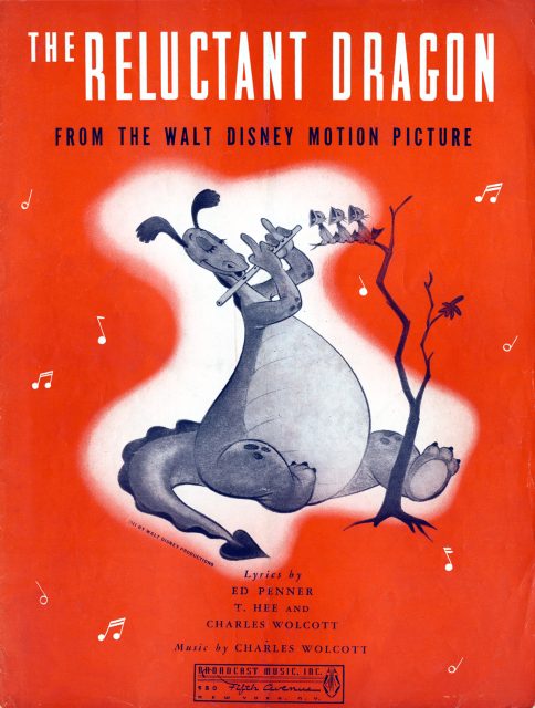 Le dragon récalcitrant - Photos et affiches. 4 Affiche Le dragon récalcitrant Disney Poster The reluctant