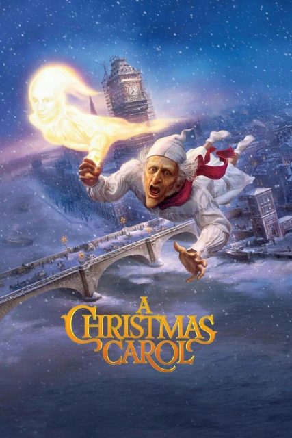 Affiche Poster drôle noel scrooge christmas carol disney